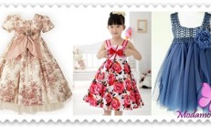 Yazlık Kız Çocuğu Elbise Modelleri